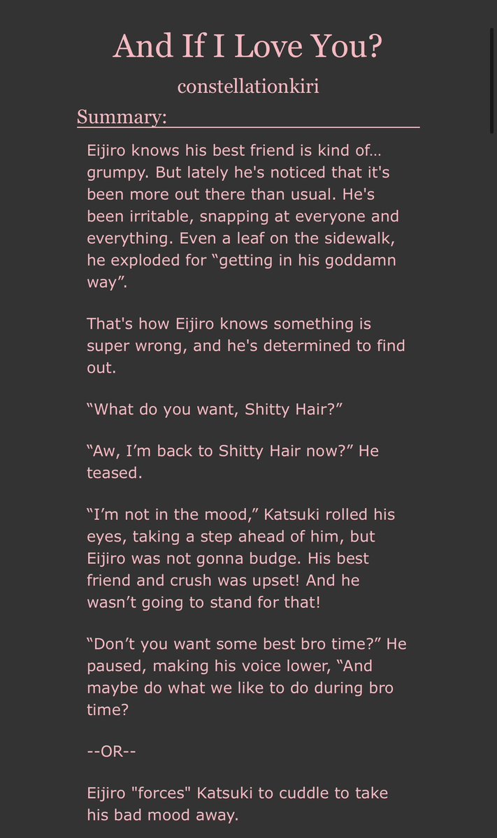 For #krbkcuddlesweek25 Day 5: Grumpy Cuddles 

I had so much fun collabing with <a href="/DevvieDevDraws/">Devon 💚</a> !!!  

Check out their art linked below!!!

LINK: archiveofourown.org/works/74521666