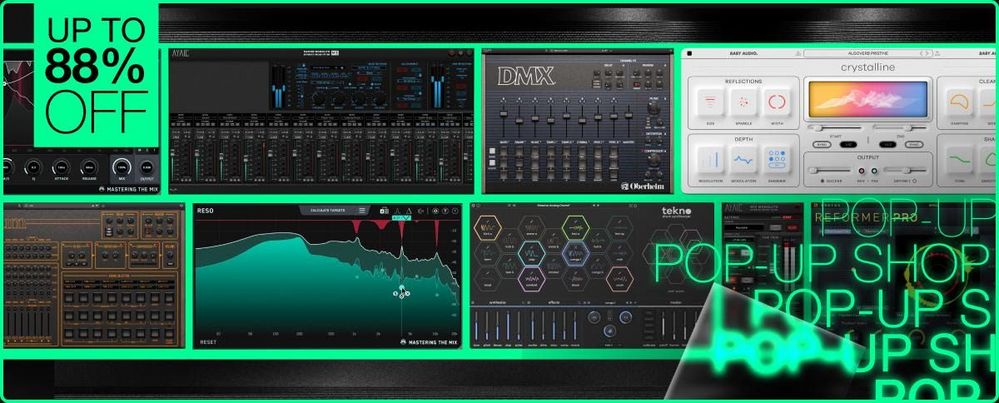 PluginDealsFeed's tweet image. Plugin Alliance Cyber Season Pop-Up Shop offers up to 88% off on products by leading brands not included in the Plugin Alliance. Offer ends November 30th.

🔗 plugin-alliance.sjv.io/deals [affiliate link]