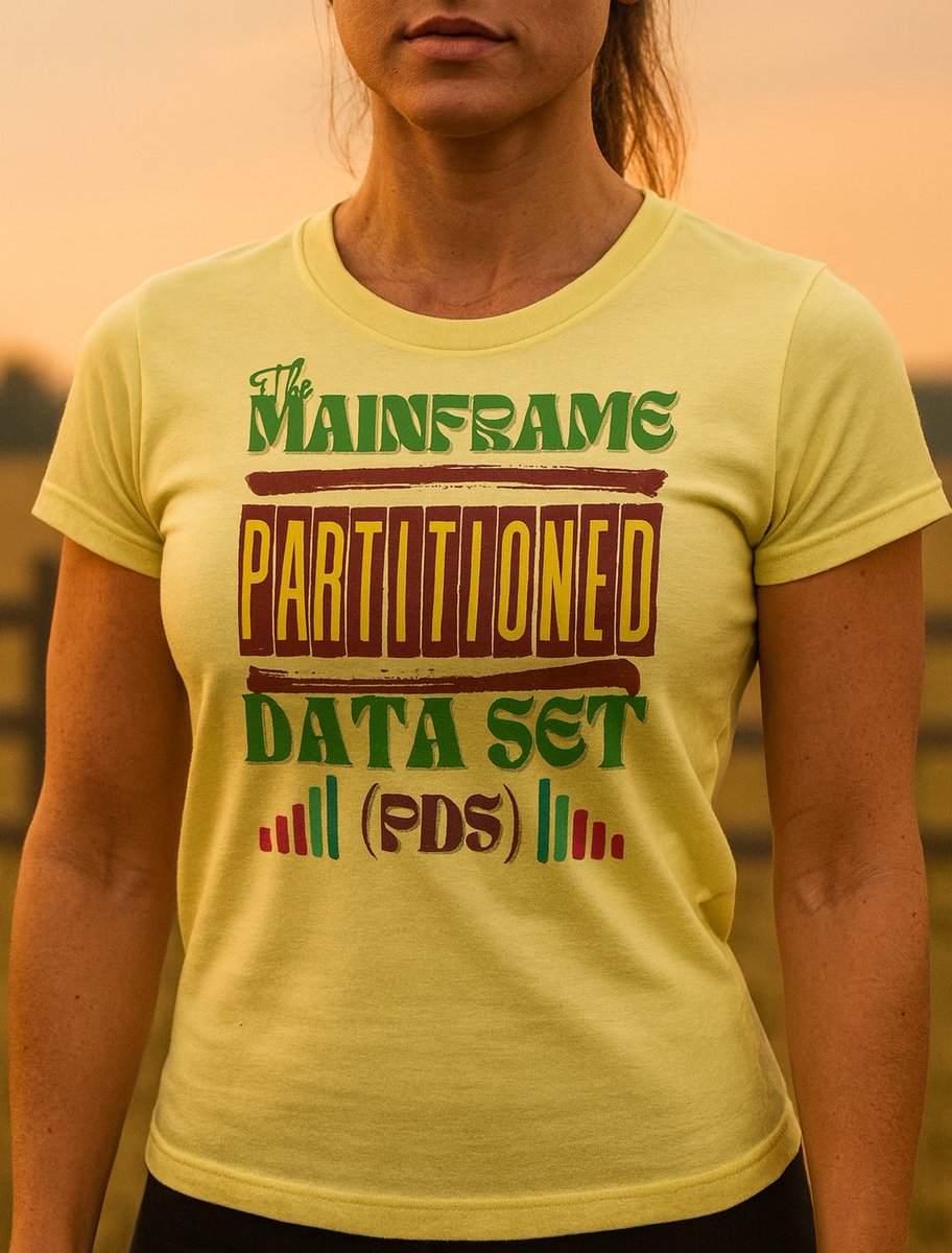 shirtparking's tweet image. Check out this awesome &apos;Partitioned Data Sets (PDS) in Mainframe&apos; shirt design on @TeePublic! tee.pub/lic/qyWMzFd2xSc #mainframeprogramming #partitioned #PDS #DataSecurity #tshirts #shirtparking