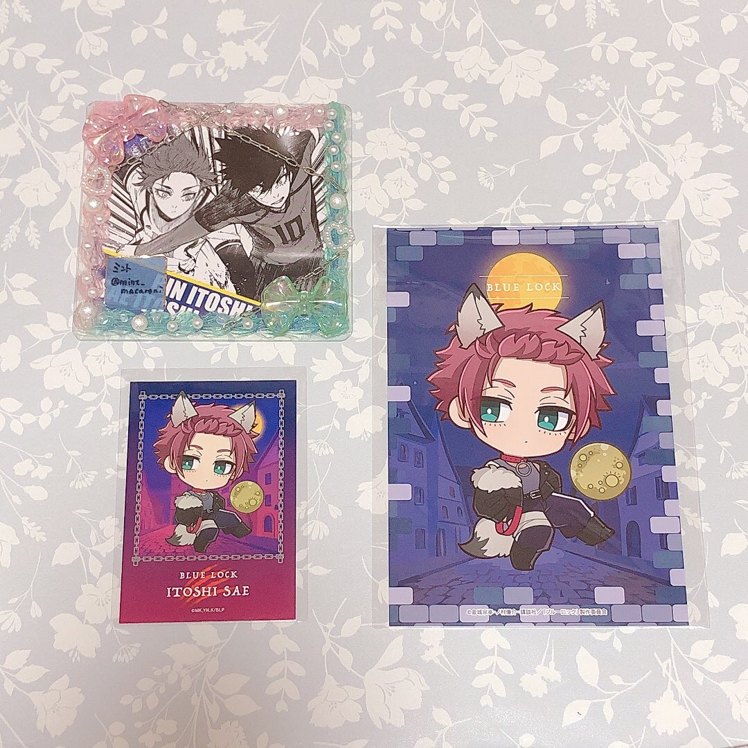 【交換】ブルーロック ウルフ プリンセスカフェ ポストカード チェキ風カード 特典

✧譲
冴

✧求
凛

❁都内手渡し/郵送
❁カードは緩募のためポスカ含む優先

冴も推しですが、未所持の凛求めのためお譲りだしてます
検索からもお気軽にお声掛けください🕊️