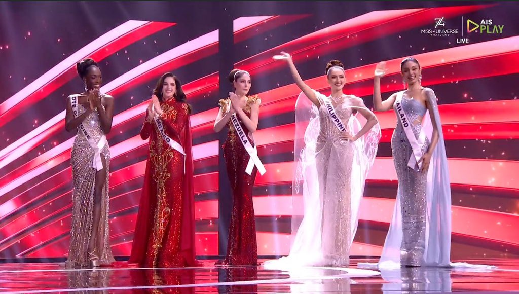 Ahtisa be like: “Mag pusod lahat tayo mga bakla wag natin ichika kay Mexico.”

#MissUniverse2025