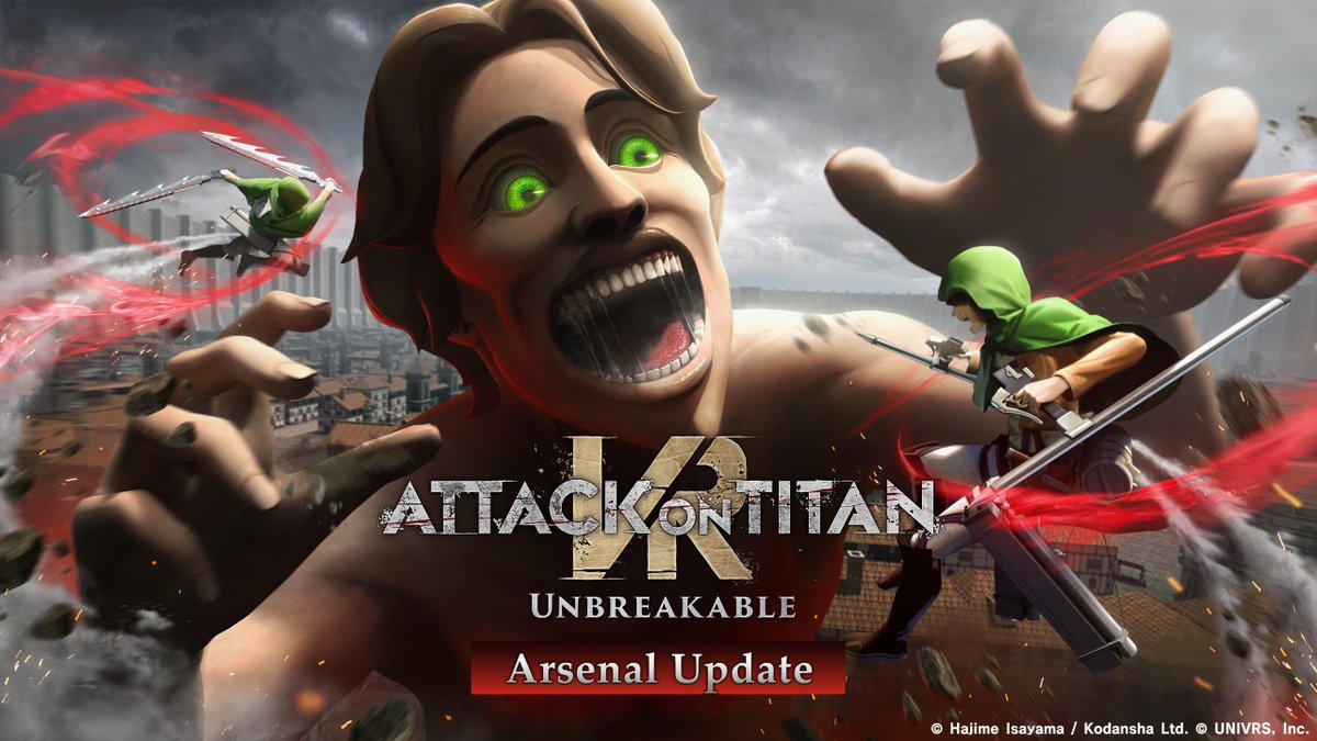 Attack on Titan VR: Unbreakable tweet media
