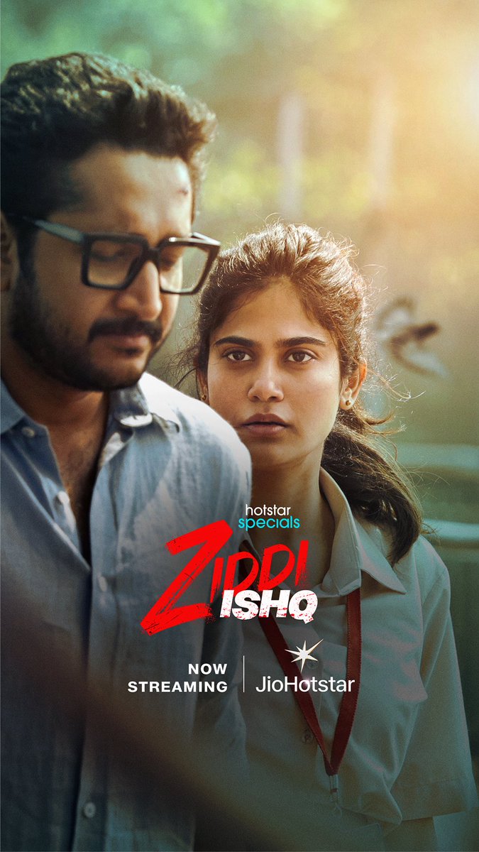 iamrajchoco's tweet image. My first Hindi action-thriller, Ziddi Ishq, is now streaming on JioHotstar. We’ve poured our hearts into it - can’t wait to hear your love!
@JioHotstar