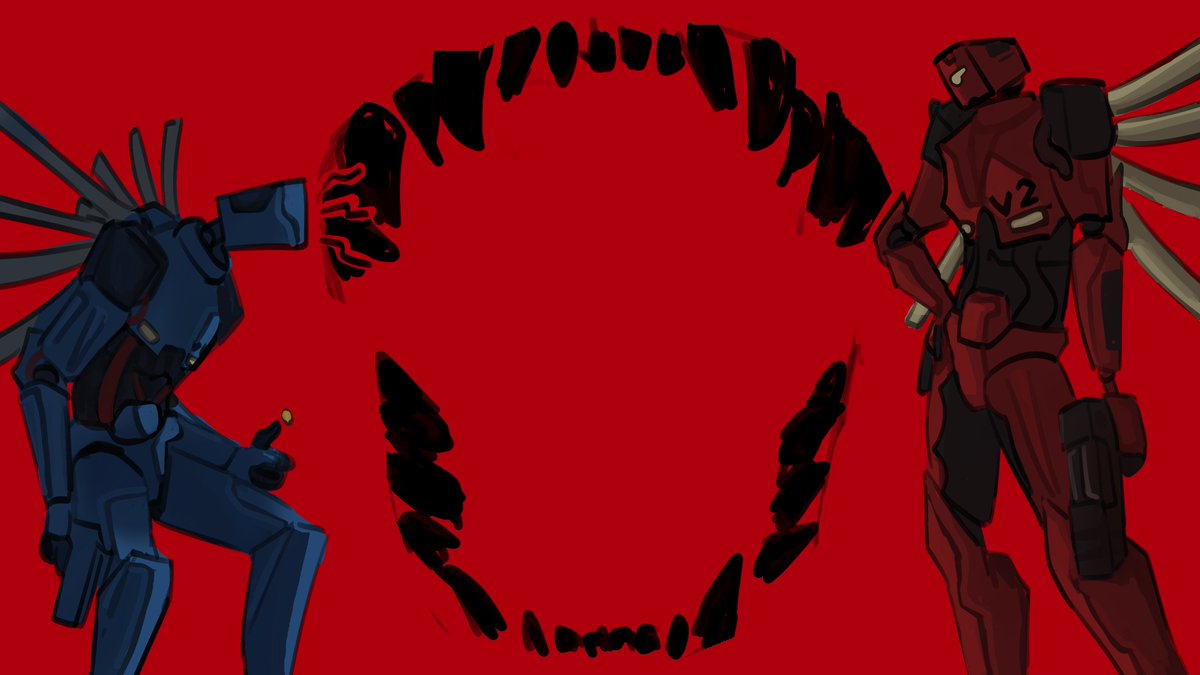 Holiest_Mirage's tweet image. V1 and V2.... I think they're cool... #ULTRAKILL