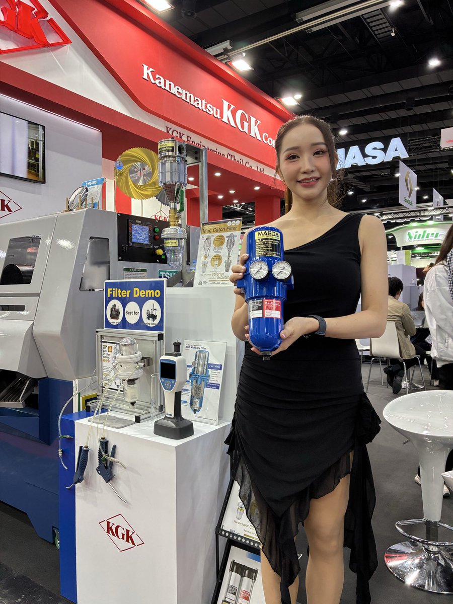 maedagroup's tweet image. Hello Thailand 🇹🇭 
Metalex 3rd day!!! 

Thanks for visiting our booth today! Let’s keep the conversation going.
 #metalex2025 
#bangkok #cncmachining #bitecbangna #measuringmachine