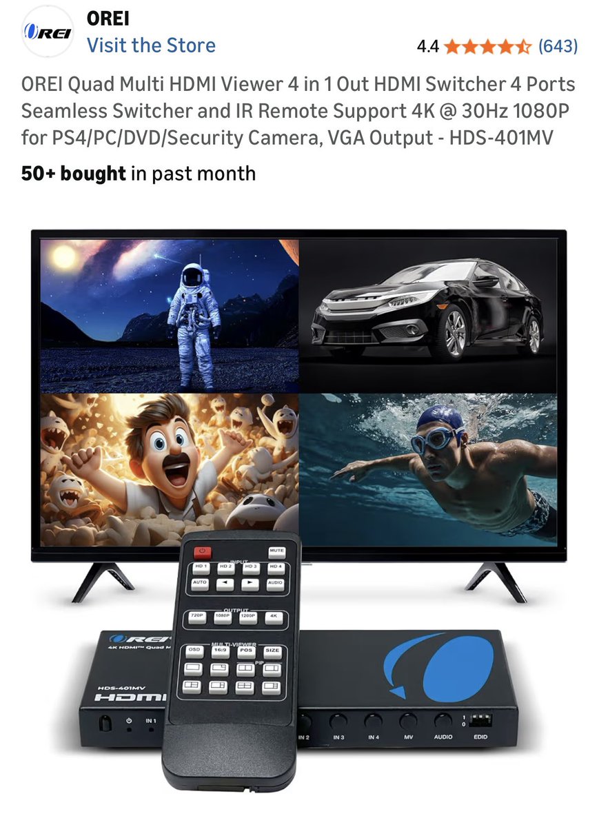 schadjoe's tweet image. This was recommended to me to watch 4 sources at once 

Might try it