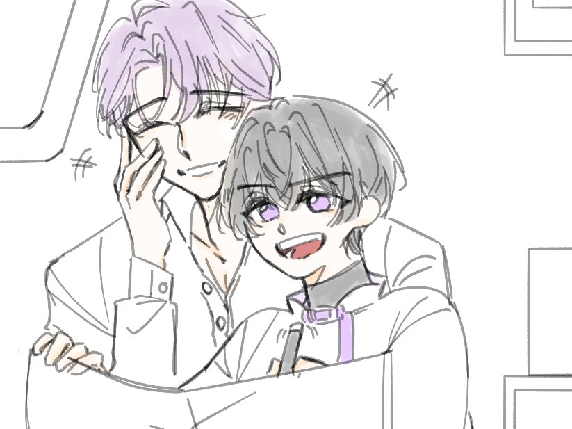 Hsyhsk1's tweet image. New chapter make me feel so sad about Marius. 
He just want to found his brother soon 🥲.

#Tearsofthemis #未定事件簿
#marius