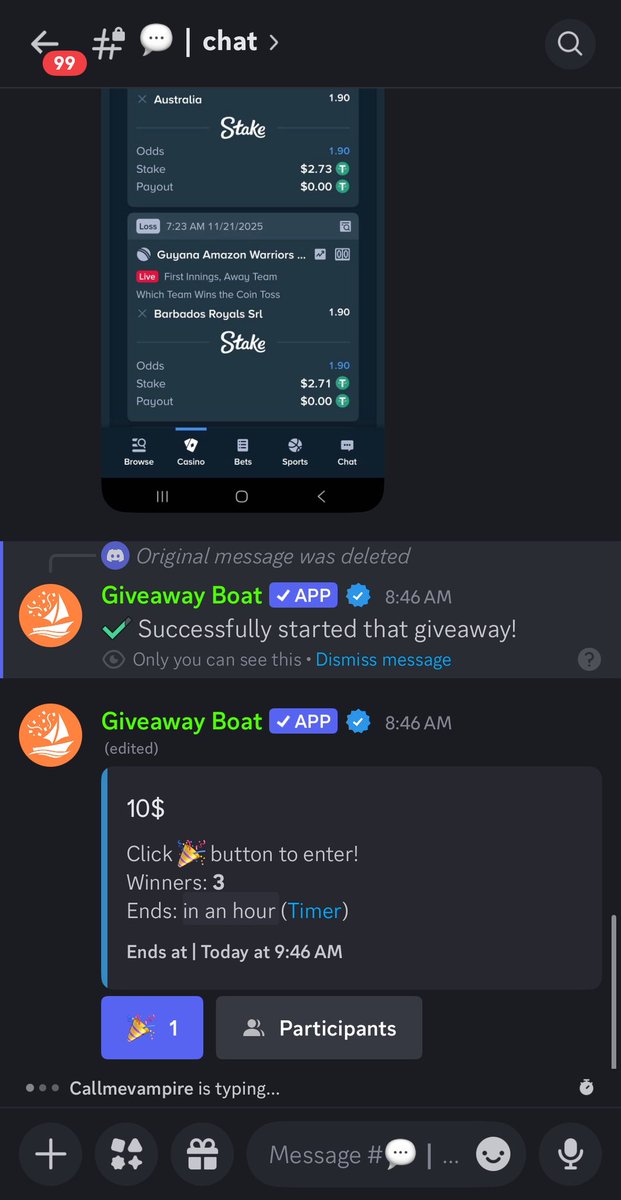 realdesigambler's tweet photo. 200$ RANDOM GIVEAWAY ALERT !!

Creating random NO-PING giveaways on Discord right now… nobody’s active so FREE $$ is basically up for grabs 😭🔥
Join up before people wake up!

Join For Giveaway: https://t.co/NfxDsrDvxS

10-minute timer giveaways dropping now hunt for it  — join ASAP!