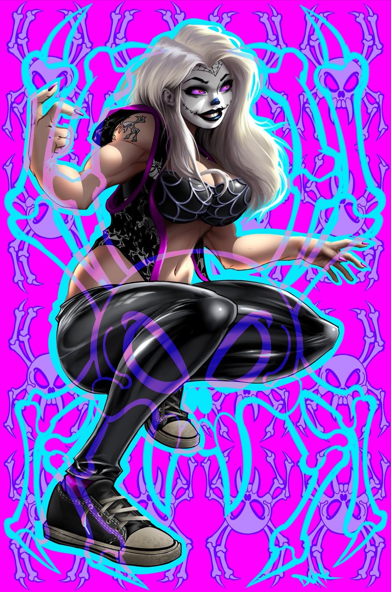 DuckBaconGraph's tweet image. Finished Kool It piece I started on The STUDIO /w ⁦@DonDrawsStuff⁩ ⁦@MarcusKelligrew⁩ ⁦@Ananasi01⁩ ⁦@omerglitch⁩ ⁦@SeclusionStudio⁩ with special guest ⁦@GnarlyComic⁩