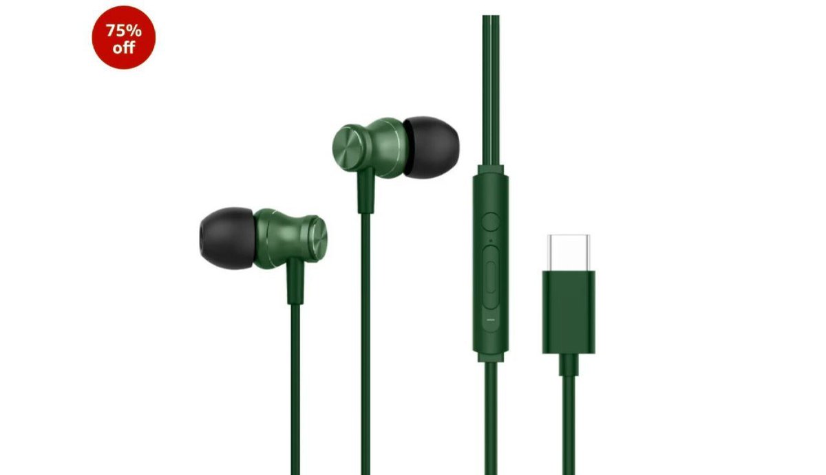 TechyBoostDeals's tweet image. Hammer Type-C Earphone @ ₹249 (75% Off)

Buy link : amzn.to/4a6U96B

#AmazonIndia #Hammer #Earphone