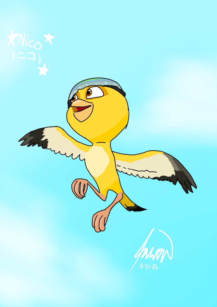 Nico from Rio
#rio #riomovie #riofanart