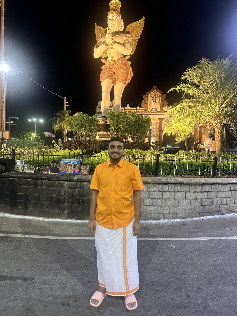 srk_mohit's tweet photo. The wait was long, but the blessings were instant. ✨
Tirupati Balaji ✨ Faith hits different here. 🙏 #govindagovinda  
#tirupatidiaries https://t.co/vn4saRr8wF