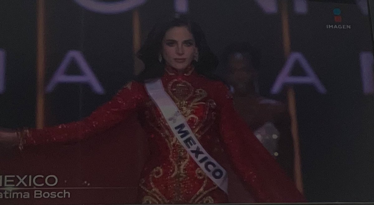 vmluv66's tweet photo. diosaaaa 🇲🇽❤️❤️❤️ #fatimabosch #MissUniverse https://t.co/yXIH7yKukV