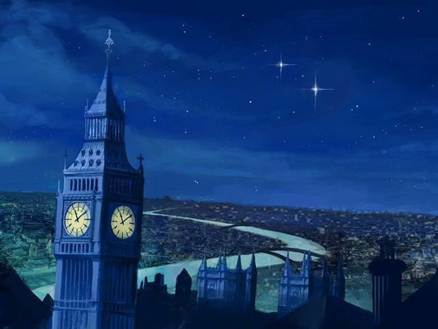 ArtCelineLove's tweet image. night time in old disney