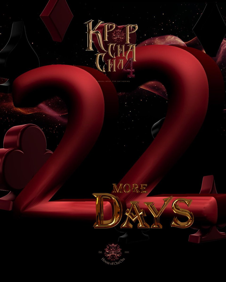 Kpop_Cha_Cha's tweet photo. 22 more days to go until we get to see performances by our own Kpop Fam 👯‍♂️🥳🎶

Register soon with the final tickets! Refunds will only be accommodated until 25th Nov 🩷✨

#KpopChaCha4 #srilankankpopfans #kpopstanssrilanka https://t.co/9KIjB3Tj1v