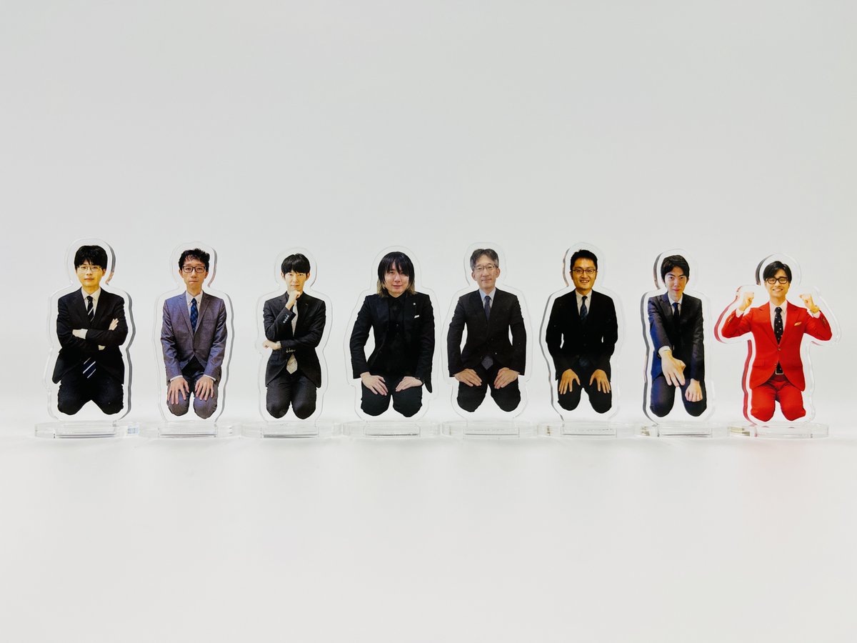 関西将棋会館ガチャガチャで大好評の「ミニ棋士アクスタ」の