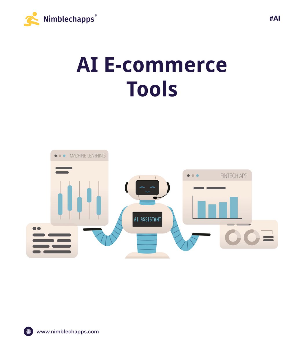 Nimblechapps's tweet image. 🛒 AI is transforming e-commerce!

🔹 Clerk .io – Smart product recommendations
🔹 Vue .ai – Automated catalog + styling
🔹 Granify – Predicts shopper behavior in real time

Smarter conversions. Better shopping. 🚀

#AIEcommerce #RetailTech #EcommerceTools