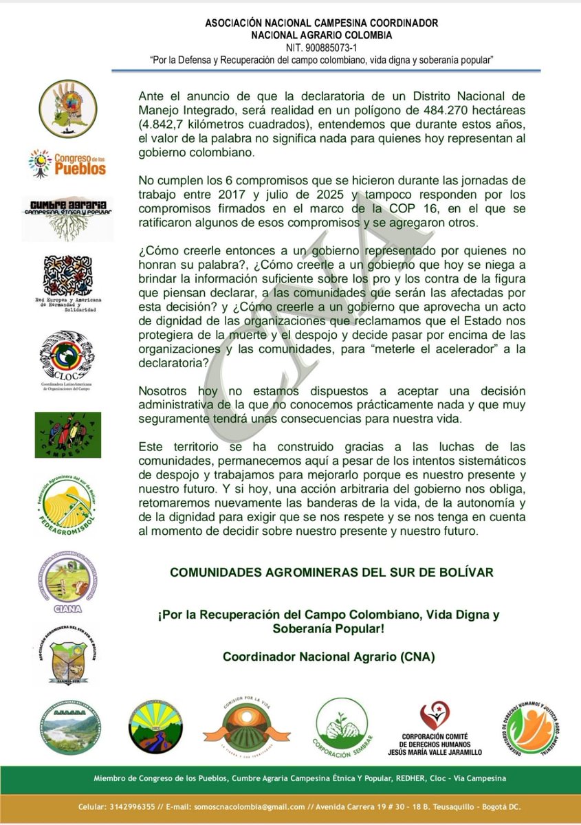 Corporación Sembrar tweet media