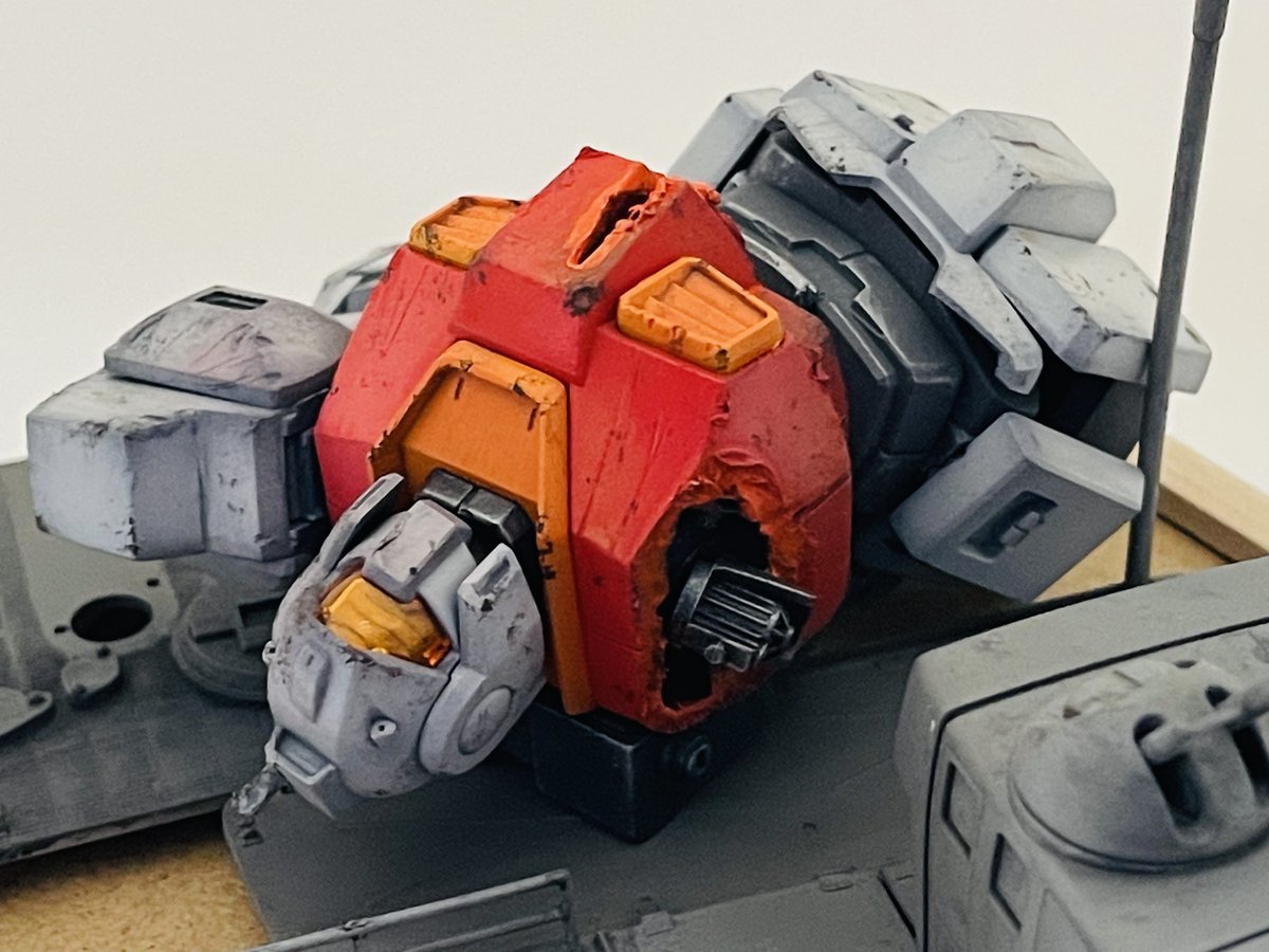 #黙ってウェザリングをはる