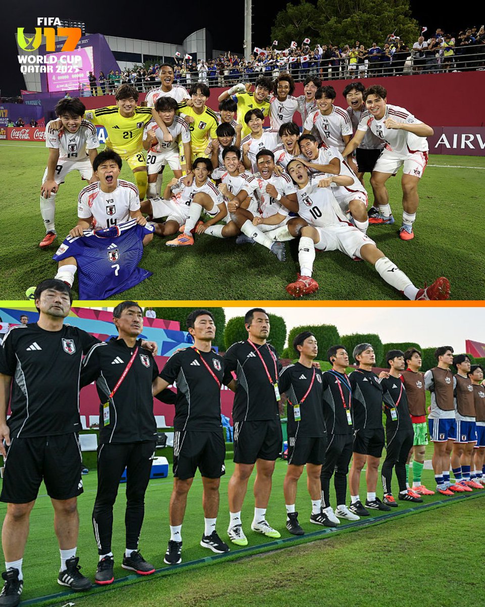 マッチデイ⚔️👊

U17 W杯 準々決勝 オーストリアVS日本 🇦🇹🆚🇯🇵

本日 21:30~キックオフ ⚽️

#U17WC