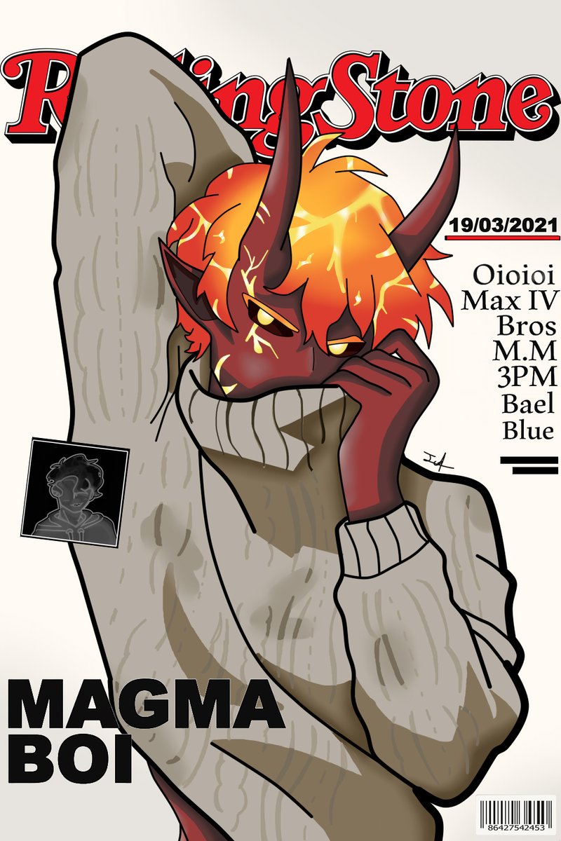 Wtf Magma en rollingstone? 
#MagmaBoiFanart