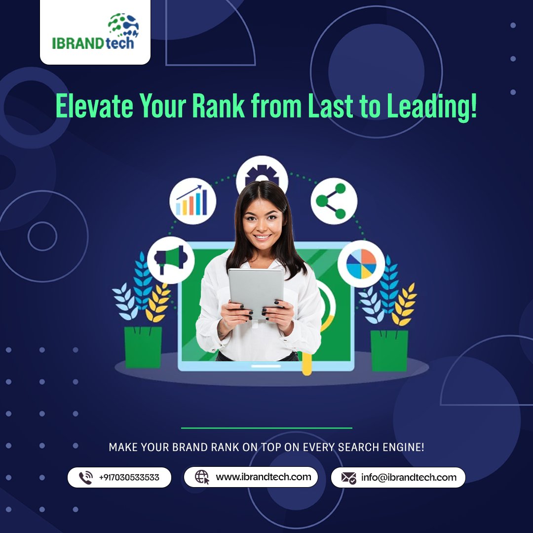 IbrandDtech's tweet image. Take your brand from overlooked to unbeatable with our powerful SEO and digital visibility strategies. MAKE YOUR BRAND RANK ON TOP ON EVERY SEARCH ENGINE!

For more details visit ibrandtech.com or call on 7030533533.

#OnlineReputation #DigitalMarketing #SEO