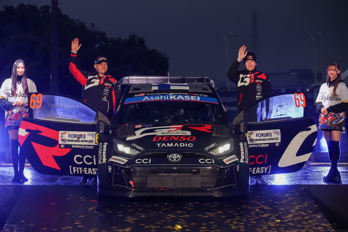 KalleRovanpera's tweet image. Standings after round 13/14!

1. Evans - 272 pts
2. Ogier - 269 pts
3. Kalle &amp;amp; Jonne - 248 pts
4. Tänak - 213 pts
5. Neuville - 166 pts
6. Katsuta - 111 pts
7. Fourmaux - 96 pts
8. Pajari - 94 pts

There are still 35 points to play for so let&apos;s see what happens!

#KR69 #WRC
