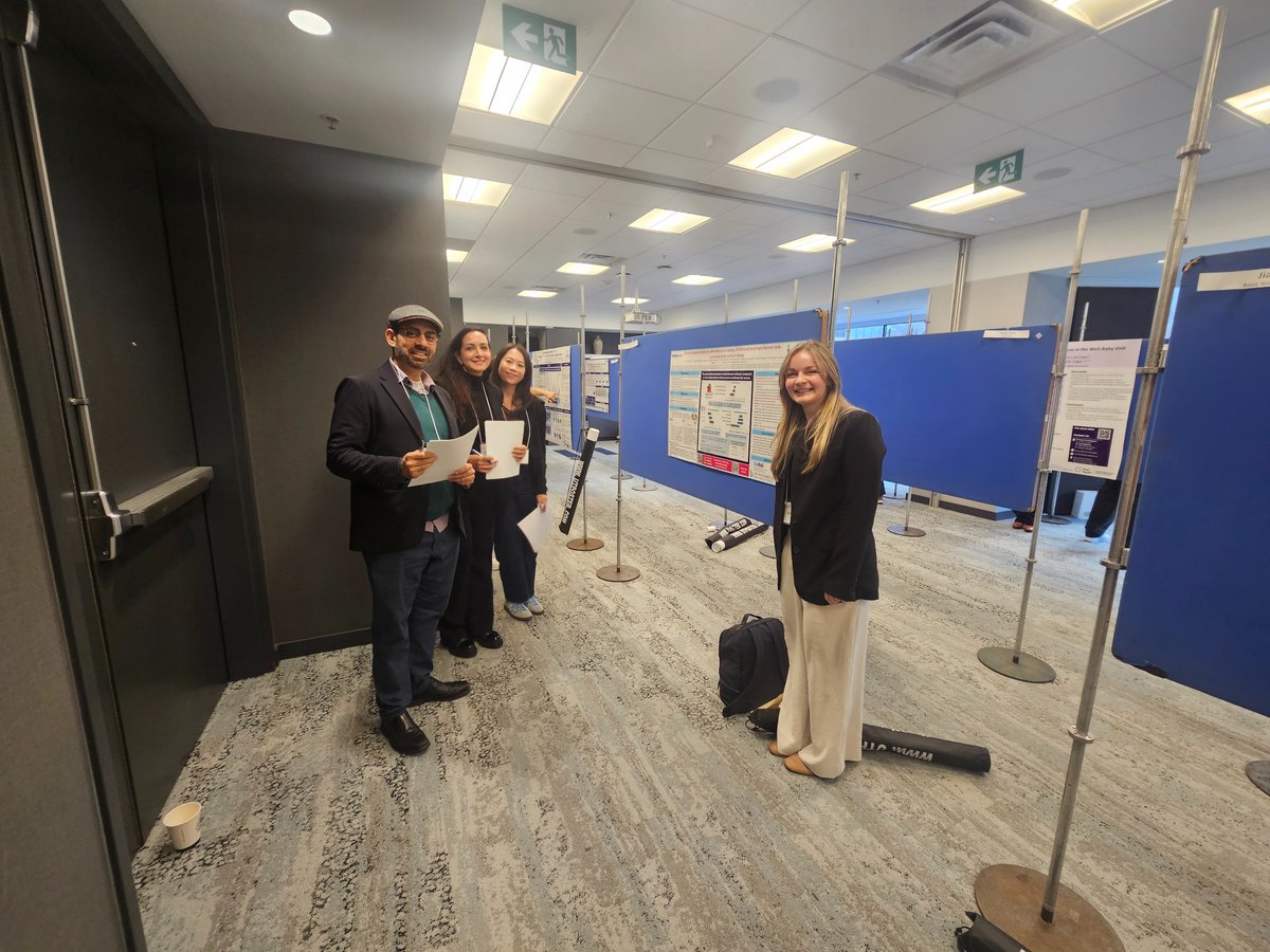 nutrisci_uoft's tweet image. A shoutout to our Top 10 Research Day Poster Finalists! Judges had a full slate reviewing exceptional work and the competition was tough.
Proud of all the presenters and grateful to our judges for their thoughtful evaluations! #DNSResearchday2025 #Posterpresentations