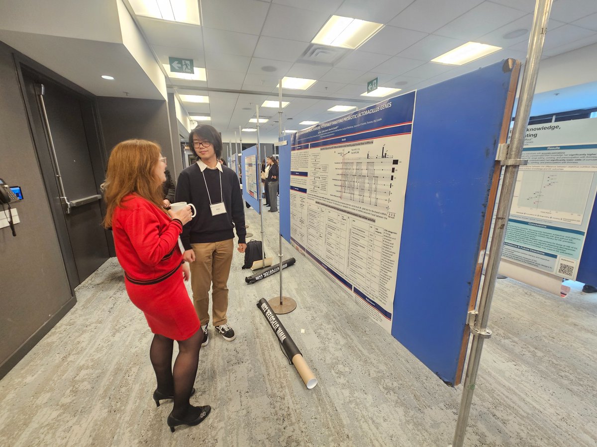 nutrisci_uoft's tweet image. A shoutout to our Top 10 Research Day Poster Finalists! Judges had a full slate reviewing exceptional work and the competition was tough.
Proud of all the presenters and grateful to our judges for their thoughtful evaluations! #DNSResearchday2025 #Posterpresentations