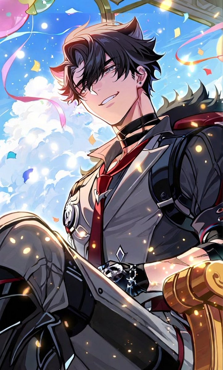 tama_AI554's tweet image. お誕生日おめでとうございます！
＃リオセスリ生誕祭2025