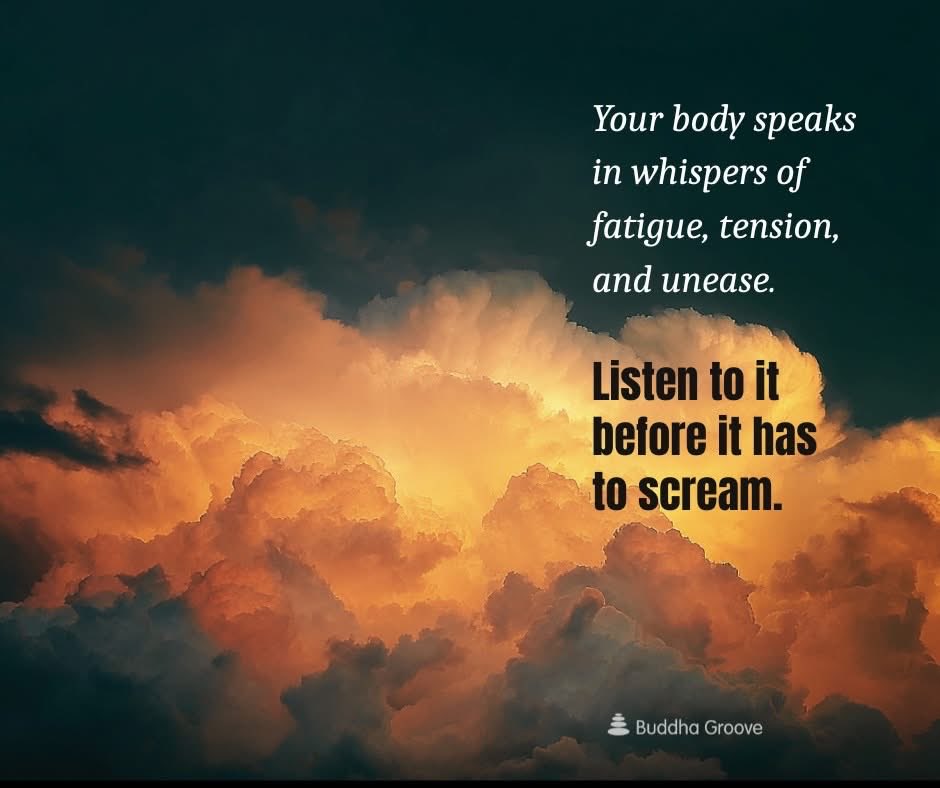 mrspcarroll's tweet image. Good advice. Especially during the holidays. Listen to your body ✨💛🧘