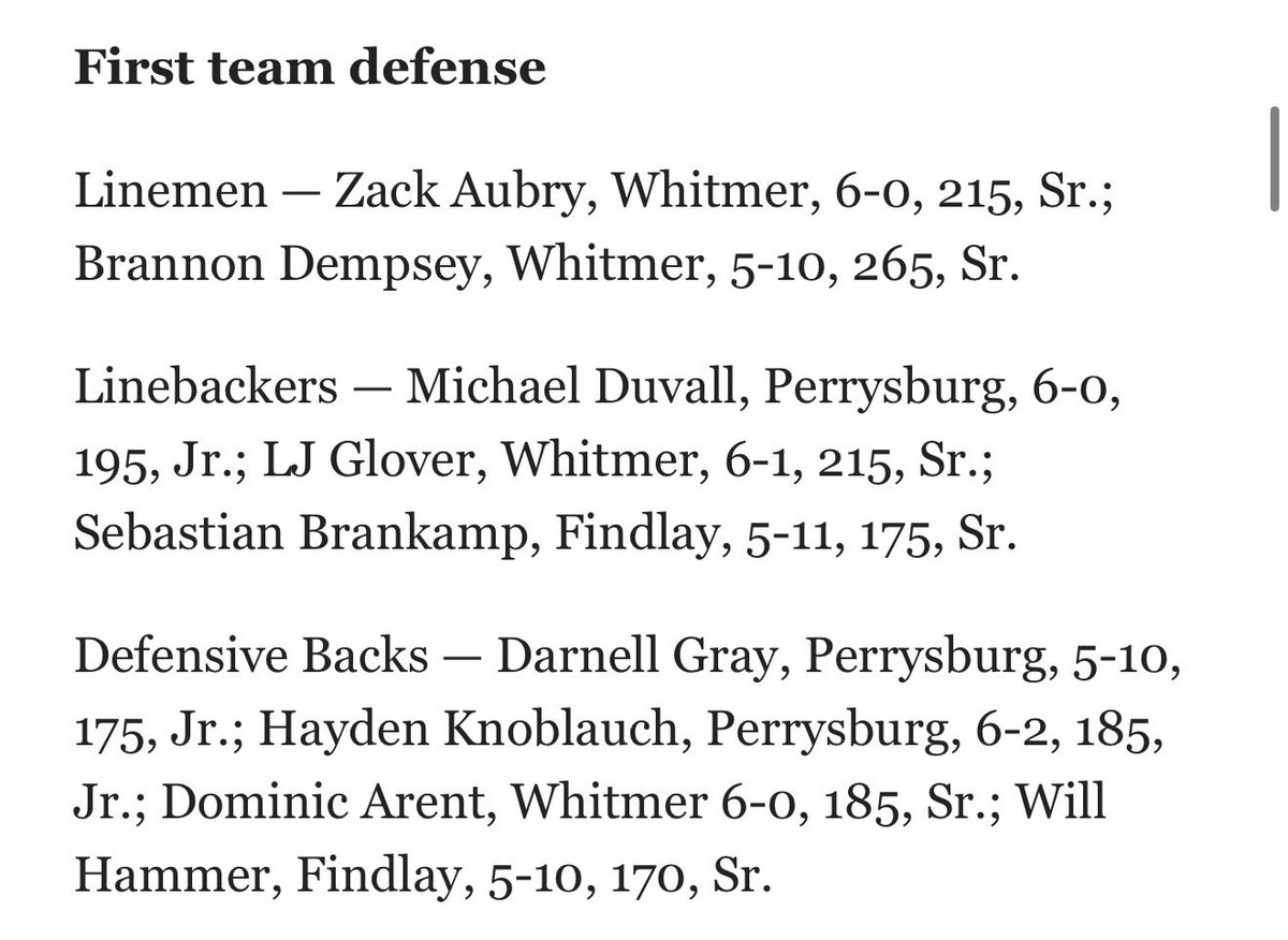 FINDLAY FOOTBALL tweet media