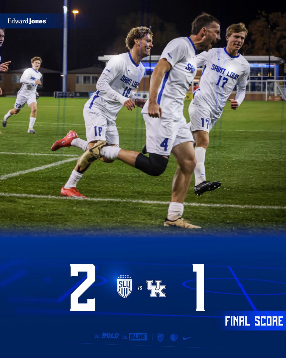 SLUMensSoccer's tweet photo. ON TO THE NEXT ROUND!

#BeBold #BeBlue https://t.co/nHLKTvsq3T