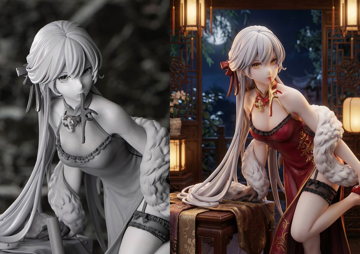 Probamos la coloración y el renderizado de película blanca de los que ya habíamos hablado, y por supuesto funcionó a la 