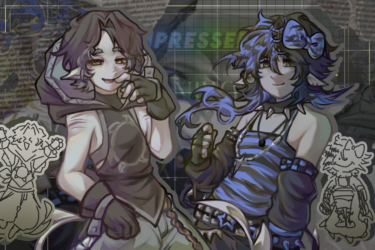 osaturnix's tweet image. NEW ART RAFFLE!!
Follow + Repost to enter! 1 winner will get a rendered illustration, chosen December 1. 
#artraffle #raffle 
(Want to commission one instead? Go here —&amp;gt; vgen.co/osaturnix)