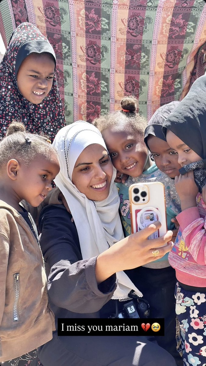 doaa__mohammad's tweet image. I miss you Mariam 💔💔