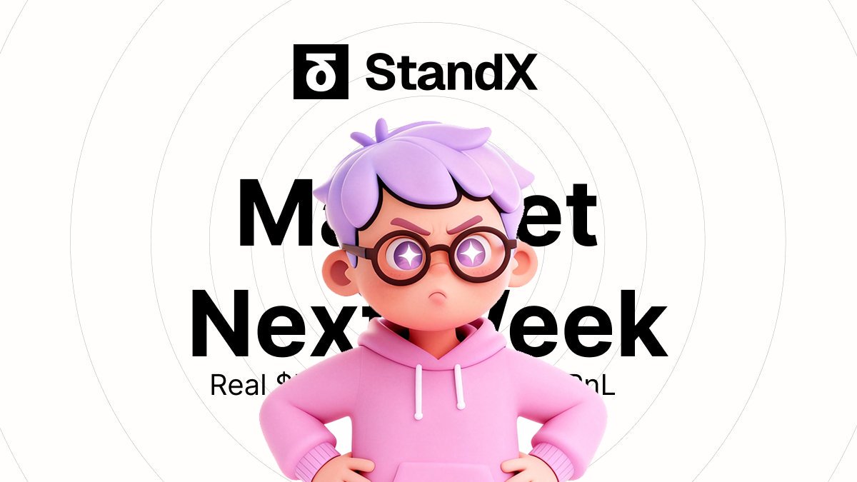 Baisircrypto's tweet photo. 兄弟们，最近嘴撸确实没啥新项目了，手撸要不要了解一下？

最近Standx 0成本刷分窗口今天就要结束了，不过这是好事，@StandX_Official Alpha 测试结束，届时测试网下线，主网将会上线，Standx 也要发力了。

现在存 $DUSD 有 1.2倍积分加成，爆仓了还有保底积分，再说下具体规则：

🌟每持仓 $tDUSD 可获得 1.2x 积分，每天结算
🌟存入越多、收益越高
🌟即使 亏损 / 清算，也有 50% 积分保底（根据锁仓的 $DUSD 自动计算）

总之，打算打交易撸空投的，这个项目不要错过，甚至做对冲也行啊，传送门：https://t.co/s53TyCNGmt