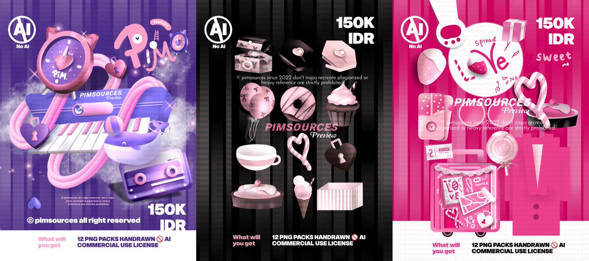 Grab my special magical whimsical and pink valentine png packs here 🐇

🛍️ trakteer.id/pim_sources/sh…