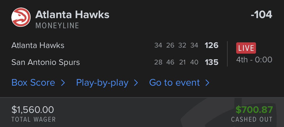 NetsBets_10's tweet image. #THUR

SHIT slate, fought a great fight LIVE

2-1🫱🏻‍🫲🏾

#TrueToAtlanta-104 POD🔨
❌❌❌
DEAD WRONG🗑️

#GrindCity -26.5 (+520)💦
LIVE🔝🚨🎲
✅✅💸💸

“I hit these juicers all the time💯Gettin punked by these kids, will continue💪🏼”

👑Of These⬇️
3 Leg LIVE🚨SMALL PROP LAY +550💦🎲✅💸