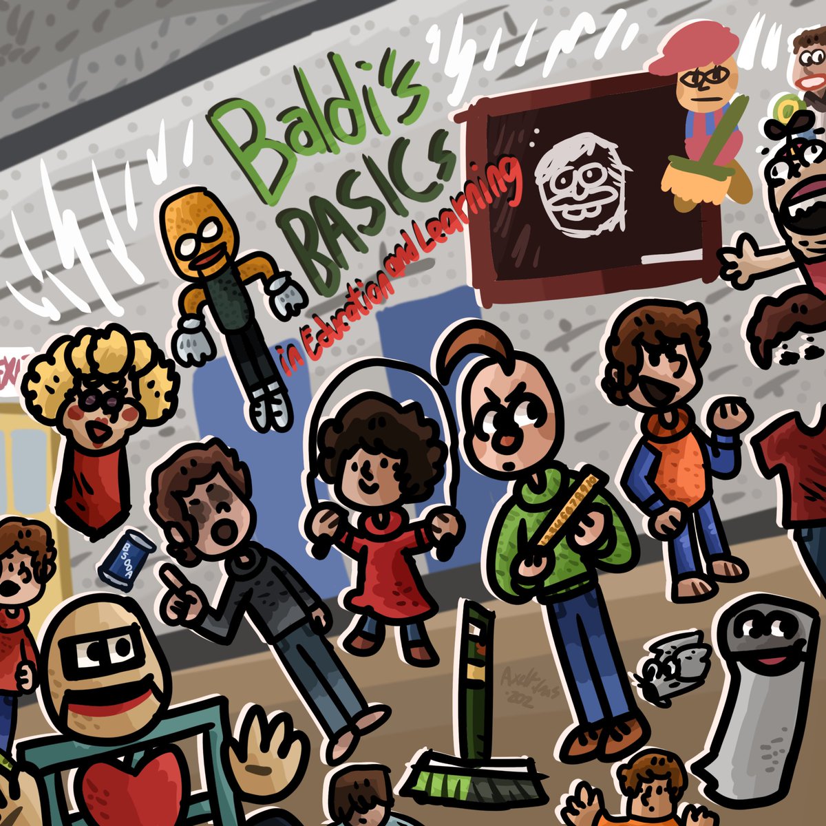 Axel_toons's tweet image. baldi&apos;s basics fanart ._.

#baldisbasics #princibaldi
#mrspomp #baldisbasicsfanart
#indiegame #indiegamefanart
#indiegames #gottasweep #baldi #baldisbasicseducationandlearning
#bbieal #playtimebaldisbasics
#artsandCrafters #Itsabully #baldiart
#principalofthething #drreflex