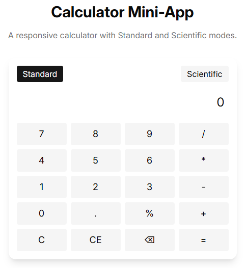 ryantaylor_1312's tweet photo. Just shipped my first mini app on the @OpenxAINetwork x @base Mini App Factory! 🚀
Whipped up a clean no-nonsense calculator using nothing but simple text prompts. No code just vibes and precision math. Wanna give it a spin?
Try it out here: https://t.co/CXRlDNx1nX
#OpenxAI #Base