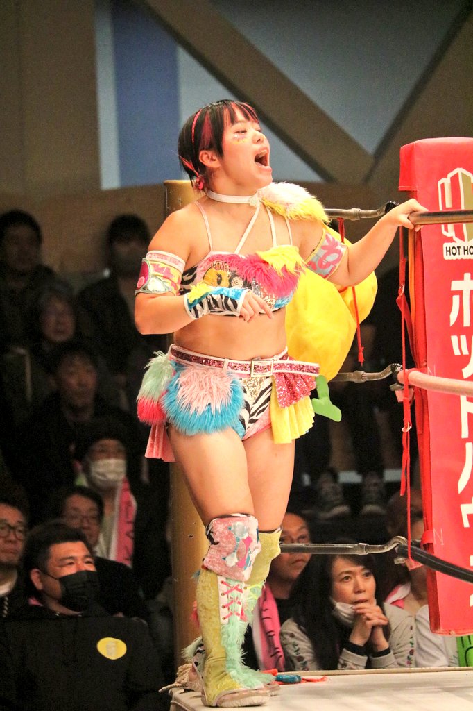 #マーベラスプロレス  
#SENJO 
#桃野美桜 選手
#岡優里佳 選手
#ボブボブモモバナナ 

仙女さんの地方３連戦。
大きな怪我しないように頑張れ〜