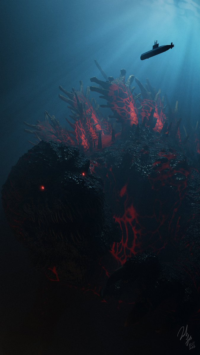 Zeeshan95697966's tweet photo. Passing by......
#Godzilla #Godzillafanart #GodzillaMinusOne #redzone #megalophobia #shingodzilla #ゴジラ https://t.co/tV0Ig5oJxs