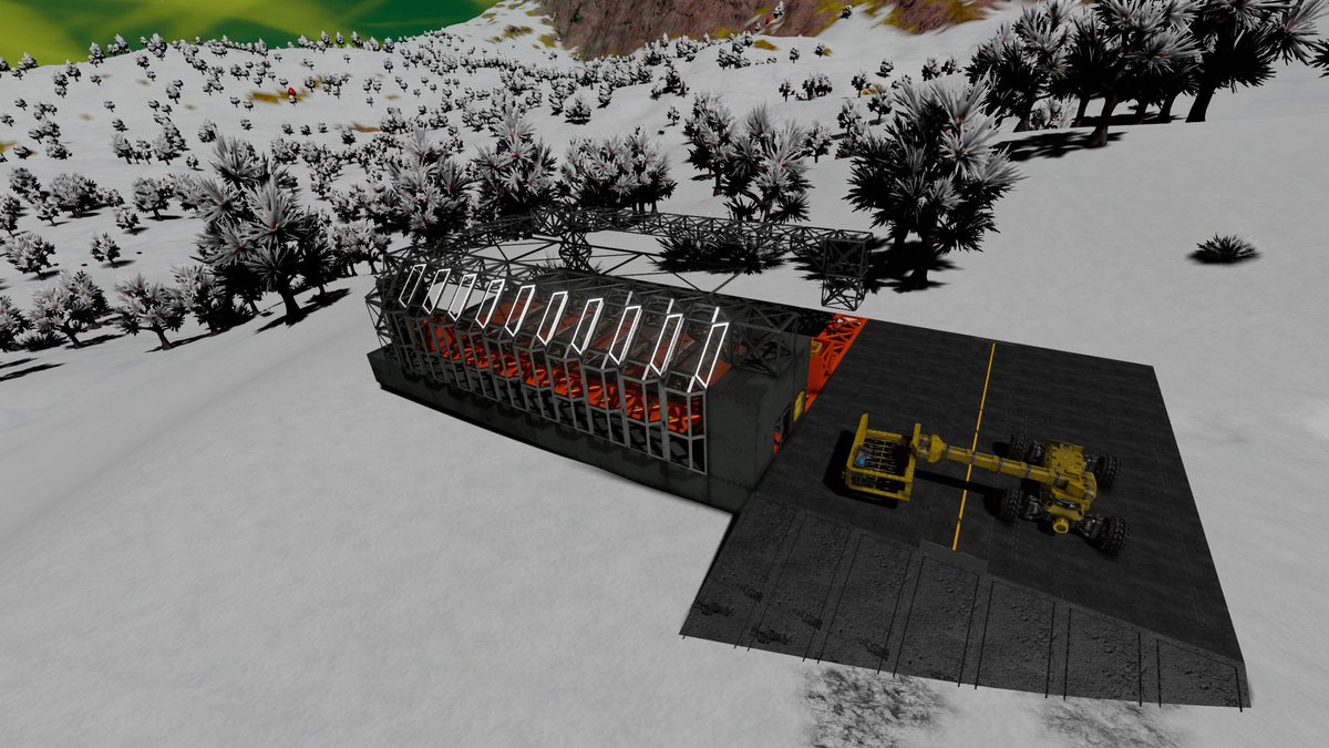 CenturisBlake's tweet image. Building up a little farm in my Survival Impossible save. Still a ways to go before it&apos;s fully operational. 

#SpaceEngineers #NeedToCreate