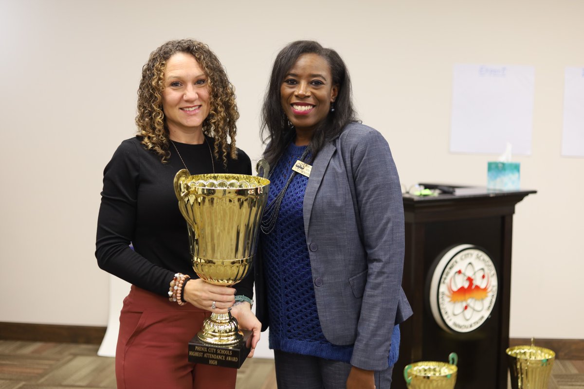 ✨ Celebrating Excellence Across Phenix City Schools!

Congratulations to our October 2025 Attendance Award Winners:
🏆 Elementary: Lakewood Primary
🏆 Middle: South Girard School
🏆 High: Central Freshman Academy