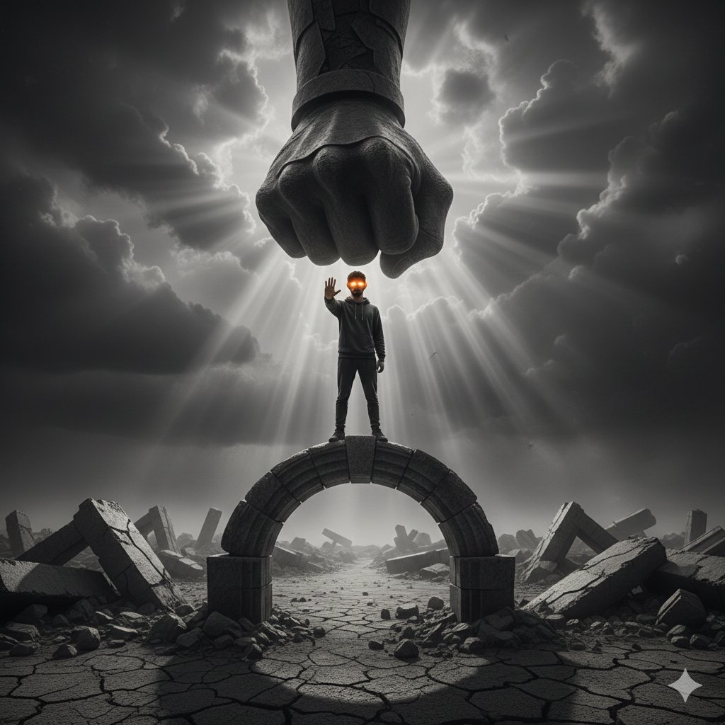 ألا لا يحسَبُ الطغيانُ أنَّا
دثرْنا جرحَنَا أو قد نَسينا

ونحنُ الهادمون لهُ عروشاً
ونحنُ الكاسرون له قُرونا

تحاصرُنا بقبضتِها المنايا
ونبقى في الحياةِ مُقاومينا

نموتُولا تُذلُّ لنا نفوسٌ
وإن عشْنا؛ فعيشُ الأكرمينا