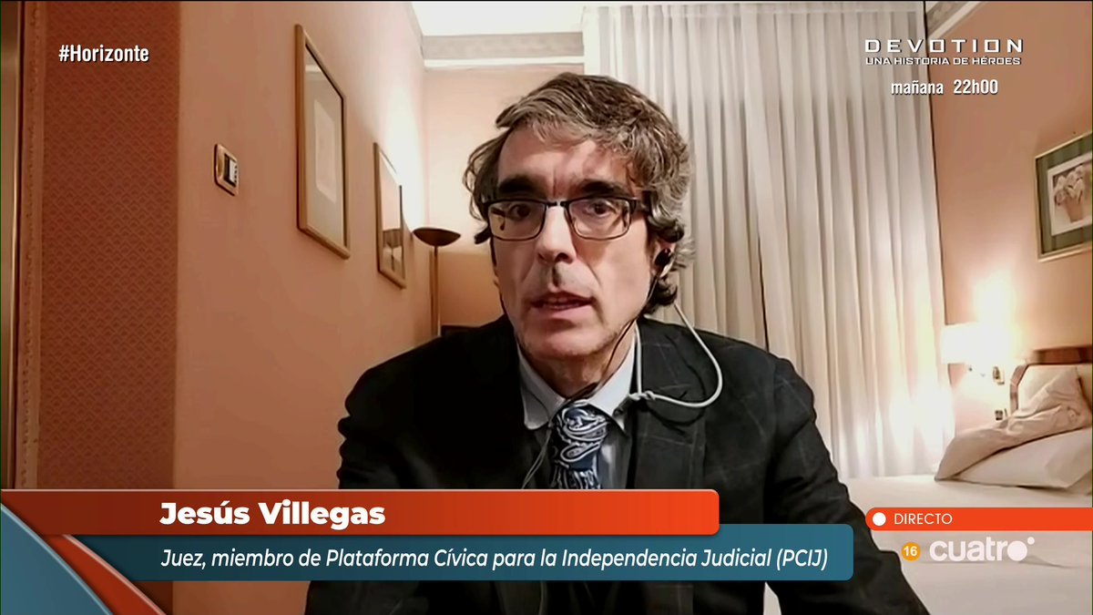 navedelmisterio's tweet photo. Jesús Villegas @eutimius 
Juez, miembro de Plataforma Cívica para la Independencia Judicial (PCIJ) #Horizonte