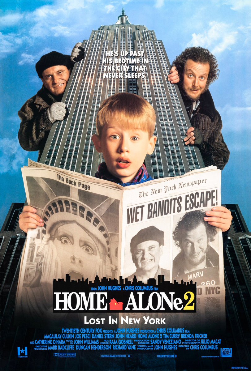RetroNewsNow's tweet image. 🎬&apos;Home Alone 2: Lost In New York&apos; opened in theaters 33 years ago, November 20, 1992