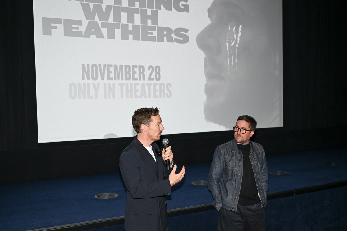FeathersMovie's tweet image. Scenes from the special screening of The Thing with Feathers last night in NYC. Get your tickets now at thingwithfeathers.com!