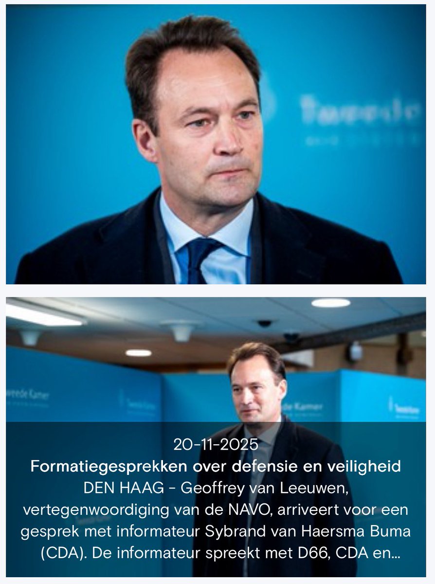 huig_plug's tweet image. Ruttes’ NAVO-kabinetschef Geoffrey van Leeuwen (lid van Minerva sinds 1988) sprak met informateur/trekpop Buma over het thema defensie en veiligheid…
#script #Bilderberg